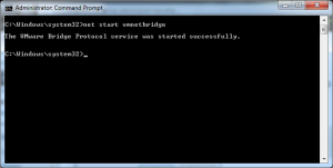 Start the vmnetbridge kernel driver