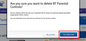 Netflix Not Working - BT Parental Controls - Disable Permanently