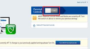 Netflix Not Working - BT Parental Controls - Disable Temporarily