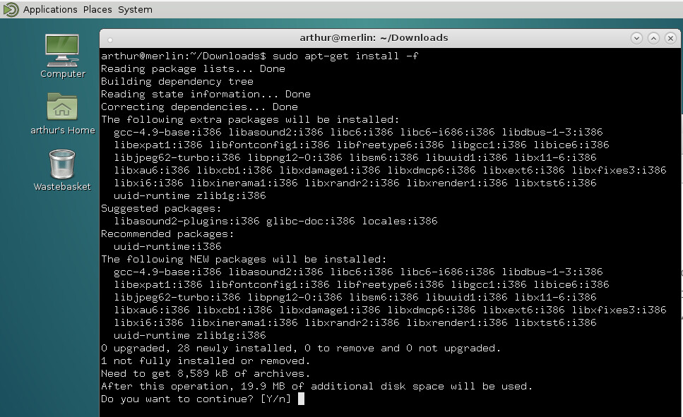 Resolve Unfulfilled Dependencies Resolve Unfulfilled Dependencies